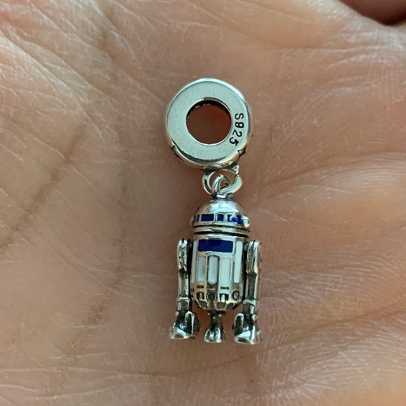 NWOT Star Wars R2-D2 Dangle Charm Sterling Silver 925 - Picture 7 of 13